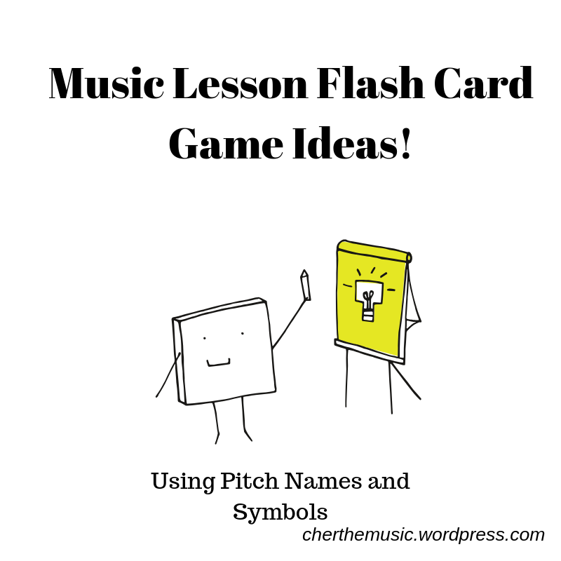 What can I do with my music pitch flash cards?