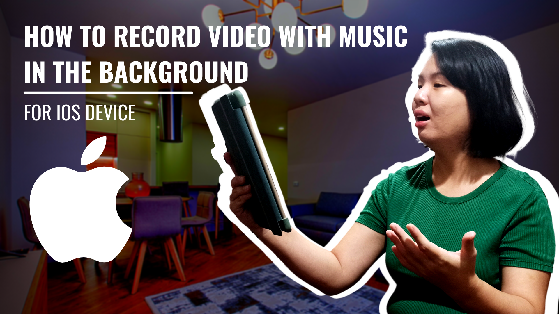How to Record Video with Music Playing in the Background | iOS