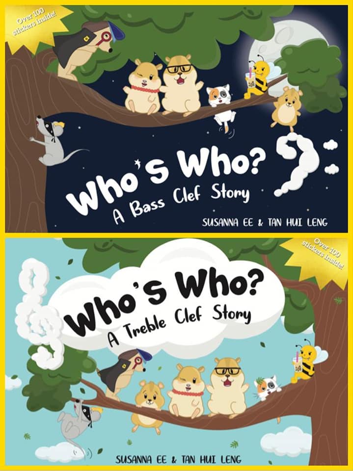 Teaching children music note reading through storytelling