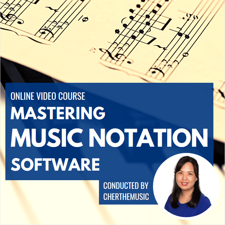 Online Video Course Mastering Music Notation Software